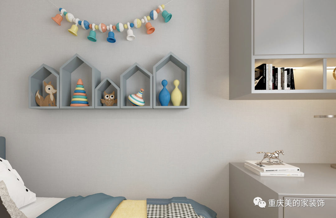 200㎡五口之家,现代简约轻奢生活-89