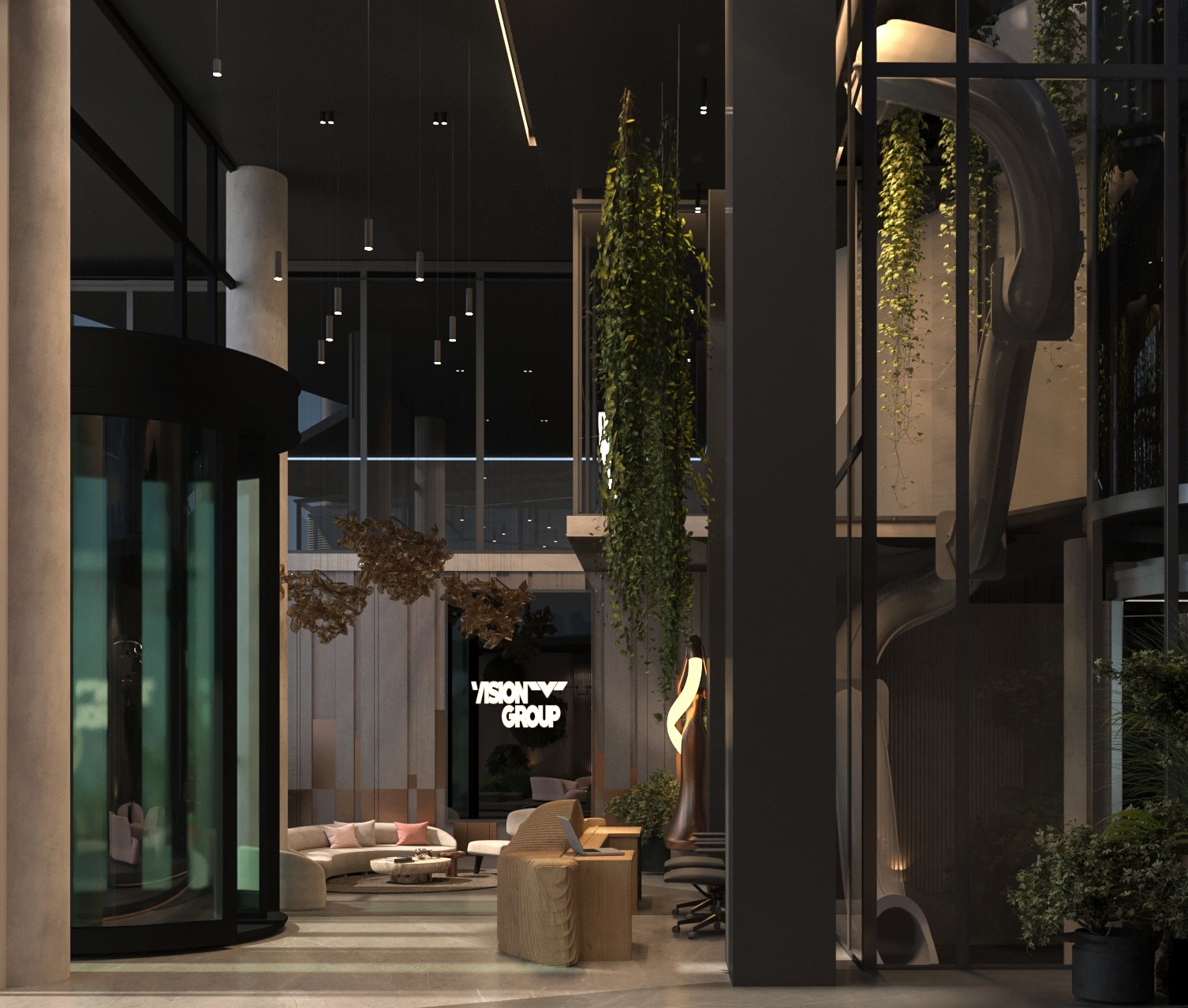 VISION GROUP HEAD QUARTER 室内设计丨埃及开罗丨AEG Desing& Construction-7