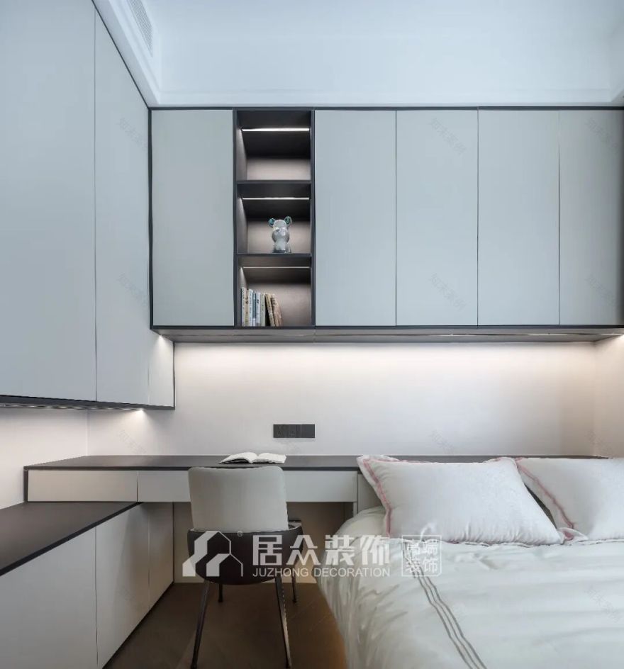 【居众实景作品】宝能城花园150㎡现代意式风:简约之处尽显优雅格调-82