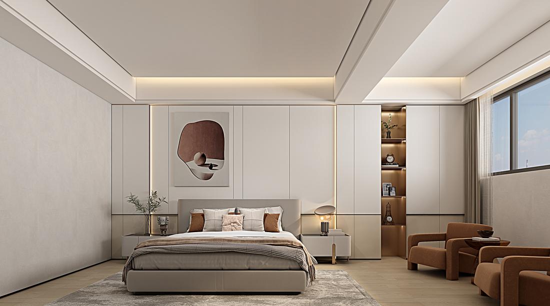 360m²极简复式-7