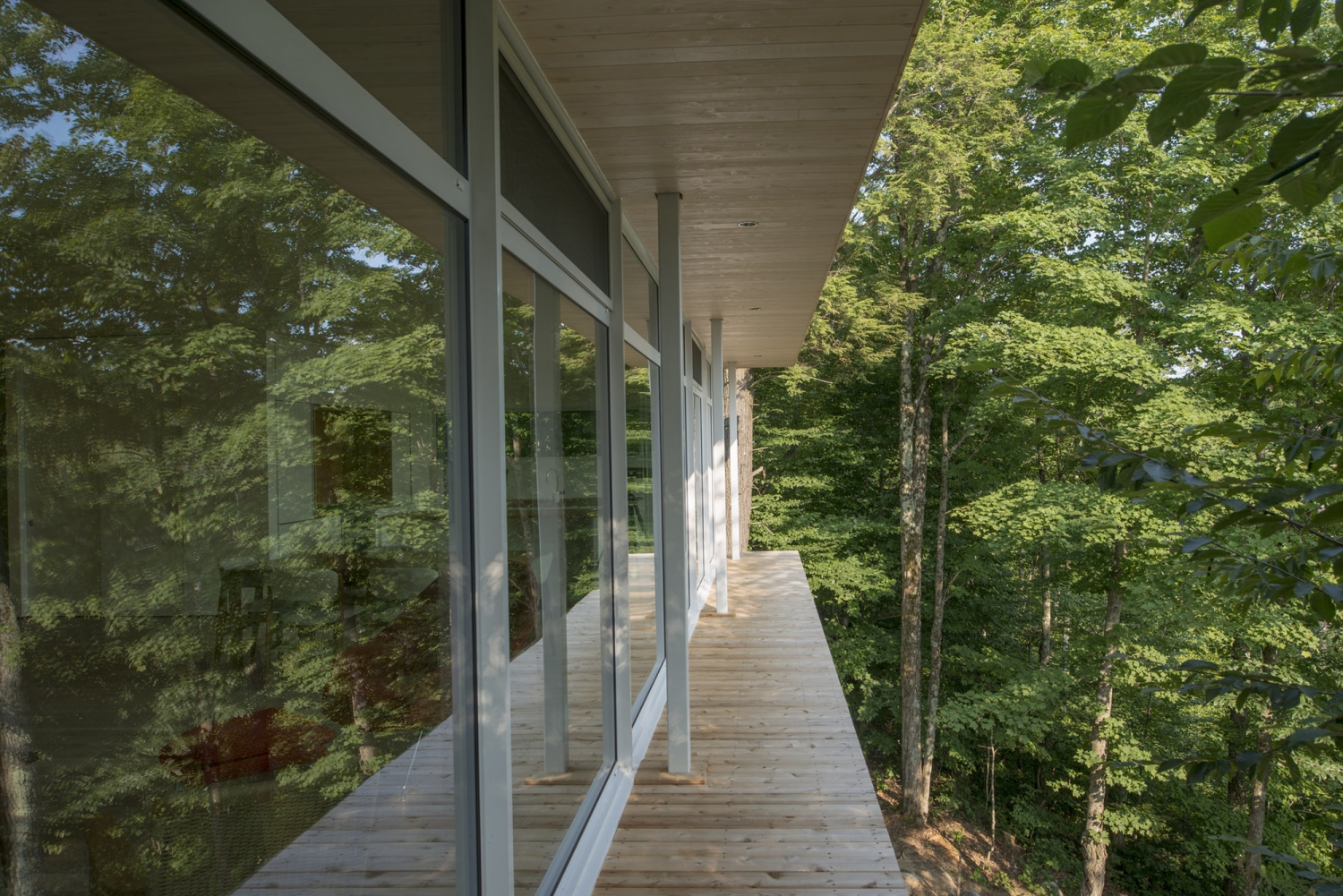 悬浮于加拿大高原的景观住宅-23