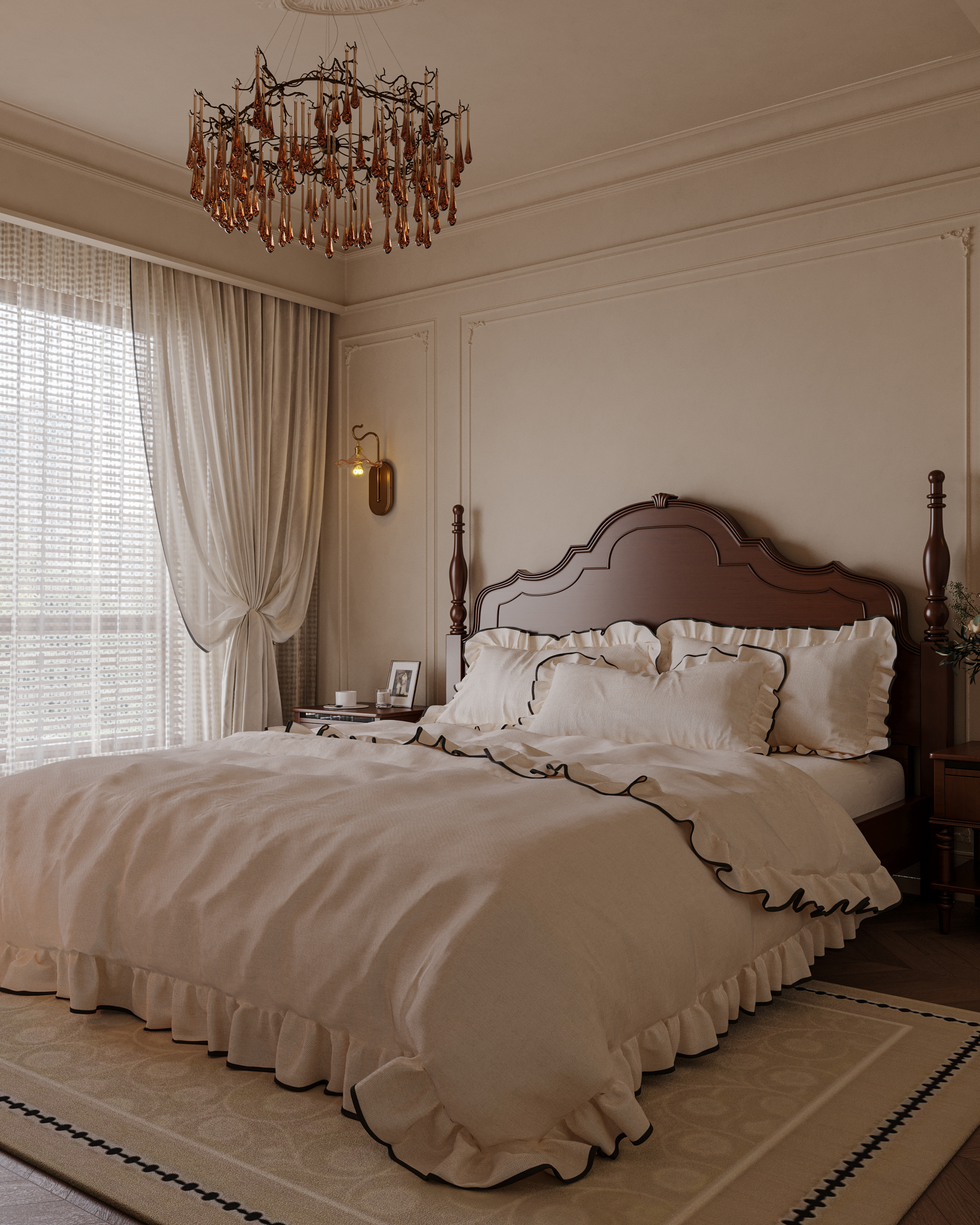 现代美式风家装：简约线条遇见舒适温度-0