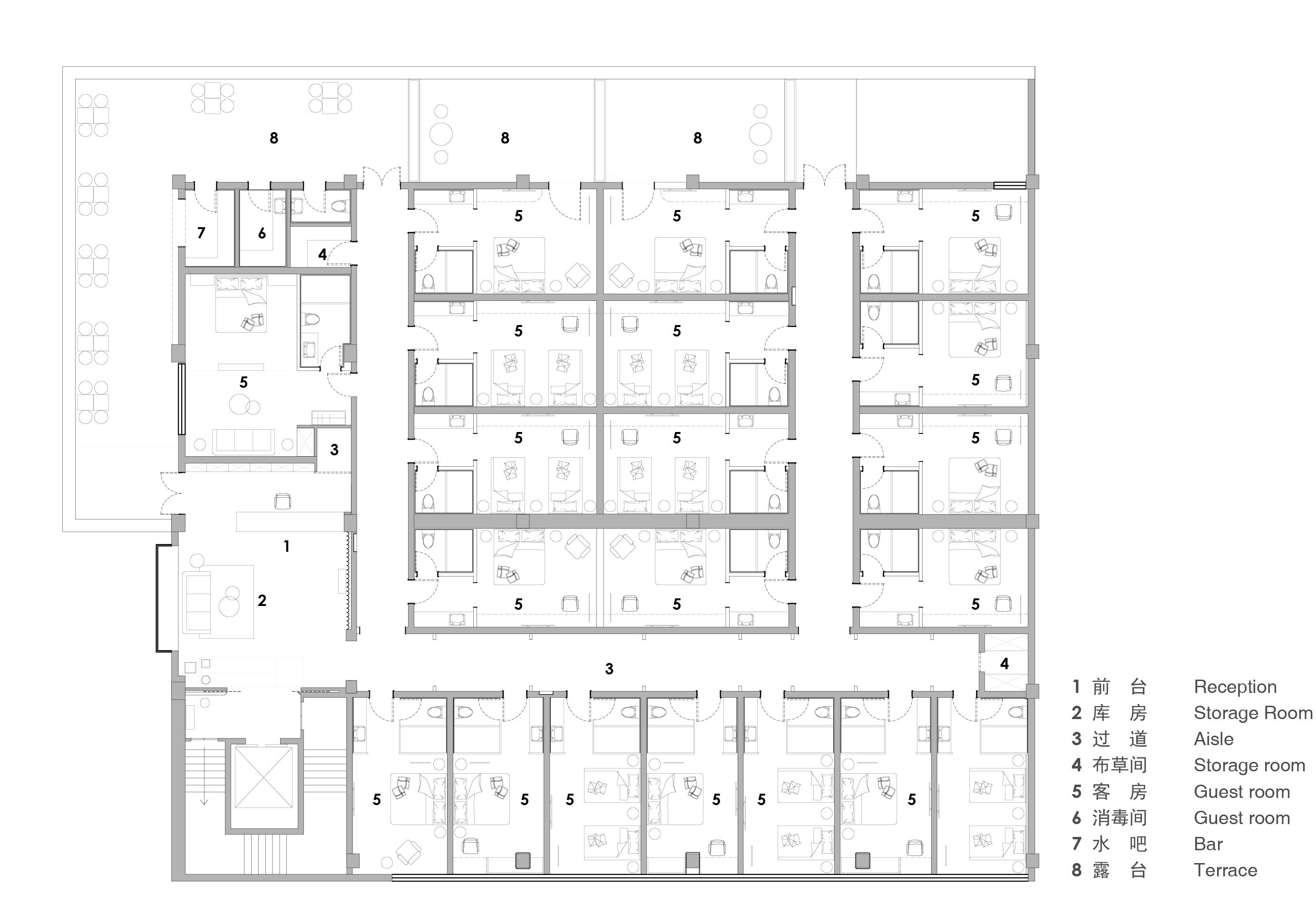 复古孟菲斯，上海葉泽酒店的夏日奇妙之旅-54