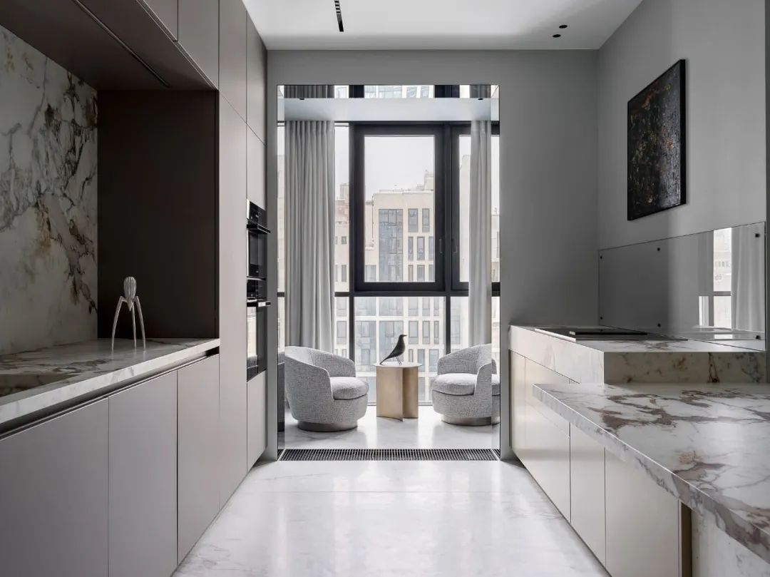 一位年轻女孩 80㎡的家 · 现代简奢丨俄罗斯圣彼得堡丨DE&DE Studio-16