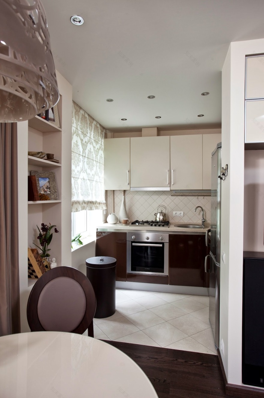 30平米Khrushchevka单居室设计改造-13