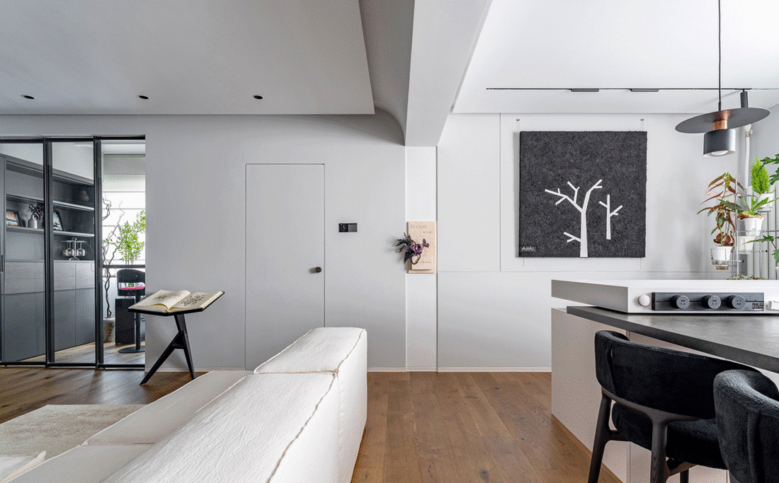 105㎡简约风，玩转通透格局秒变大横厅-9