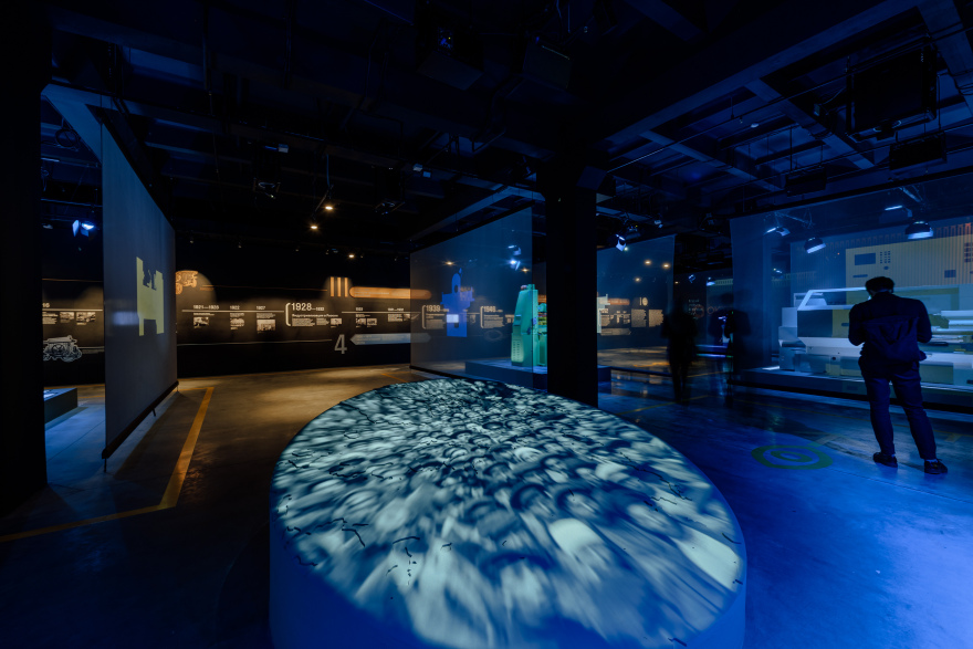 Machine Tool Museum 大型时间轴设计-10