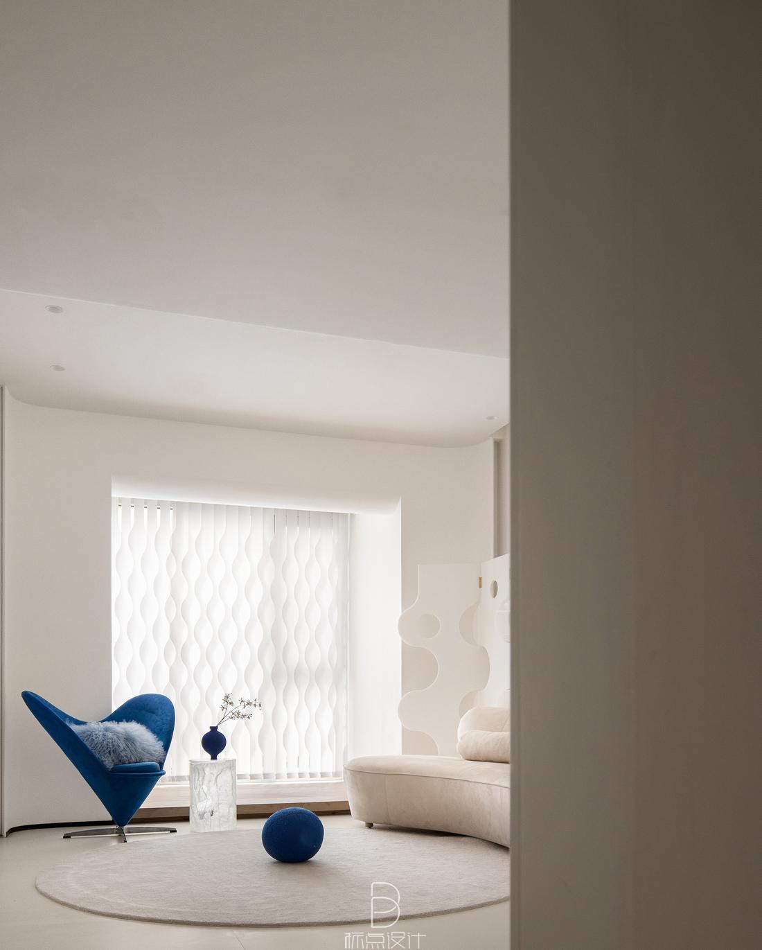 纯白极简空间,106㎡昏暗老房逆袭之路-13