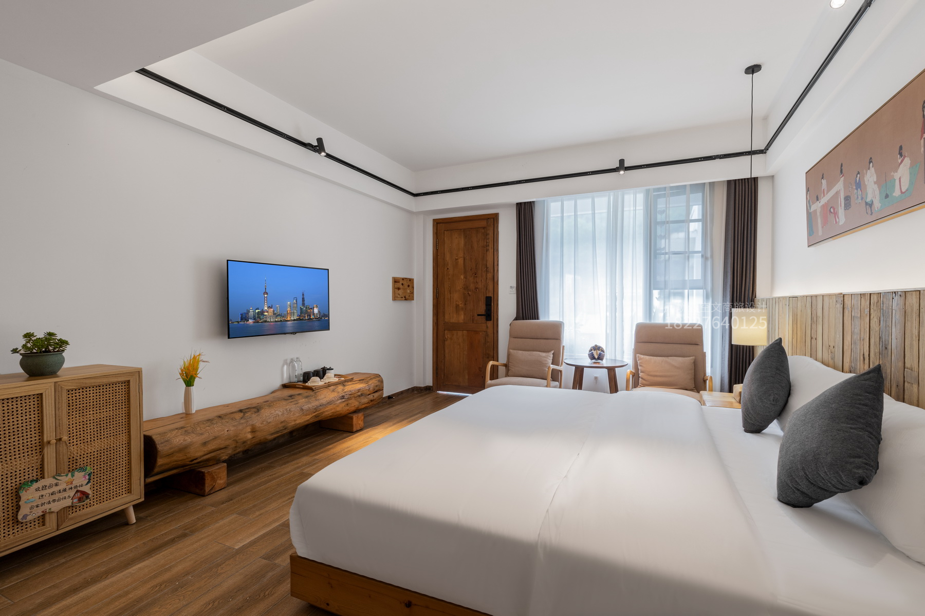 万境壹空悠哉山居温泉民宿空间设计-3