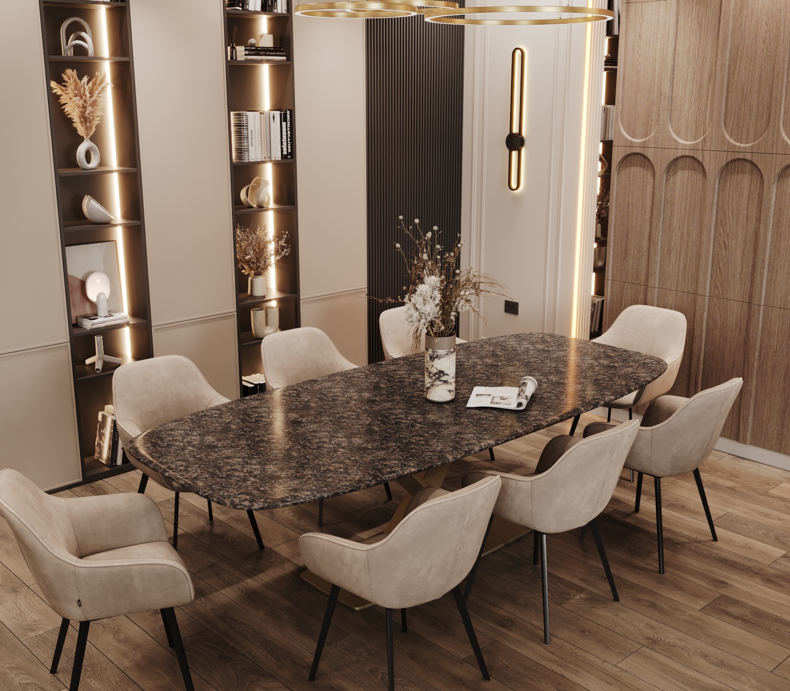 400平方米的房屋室内设计丨亚美尼亚丨Design_14-32