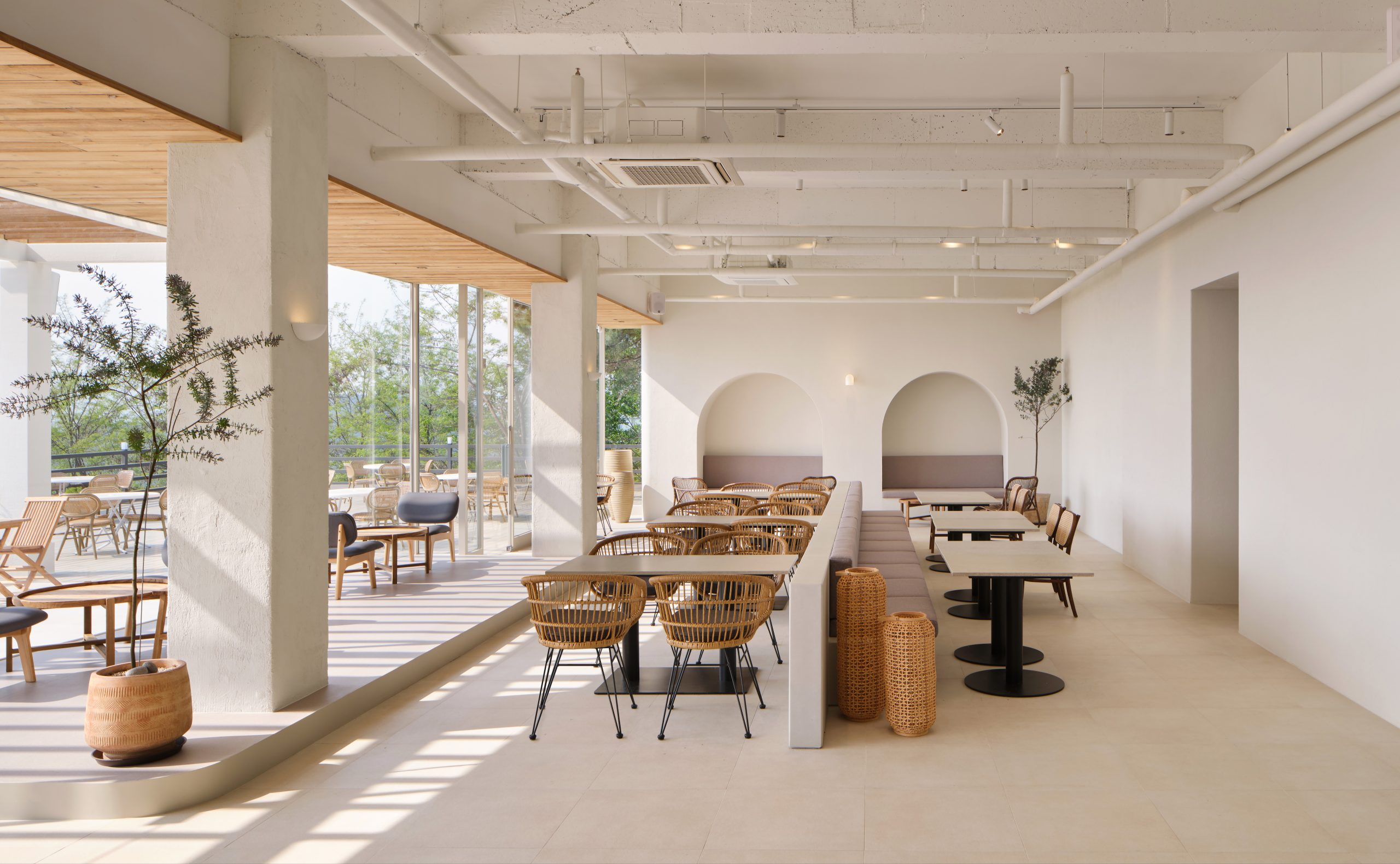 산토리니 춘천 카페 리모델링 - 디자인 다나함 Design Danaham-1