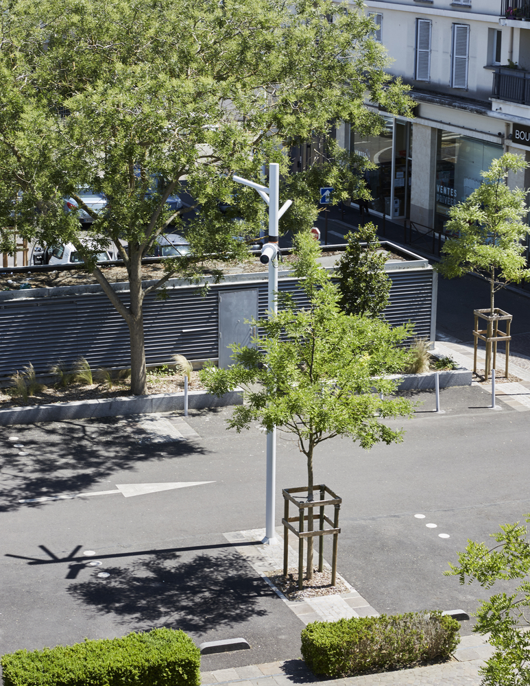 法国 Mantes-la-Jolie 市 Henri Dunant 广场改造，实现行人友好与城市融合-30