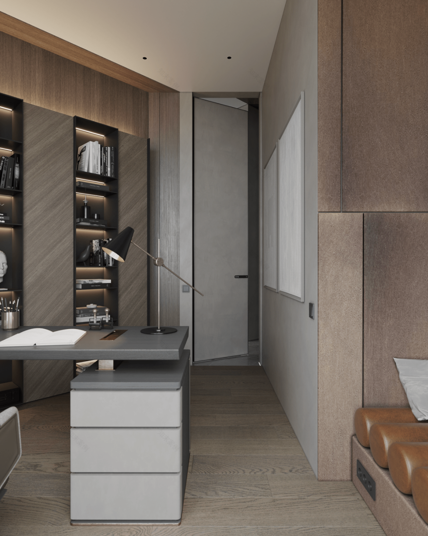 灰白空间中的木质秩序丨乌克兰丨Diana Stoieva 设计团队-37