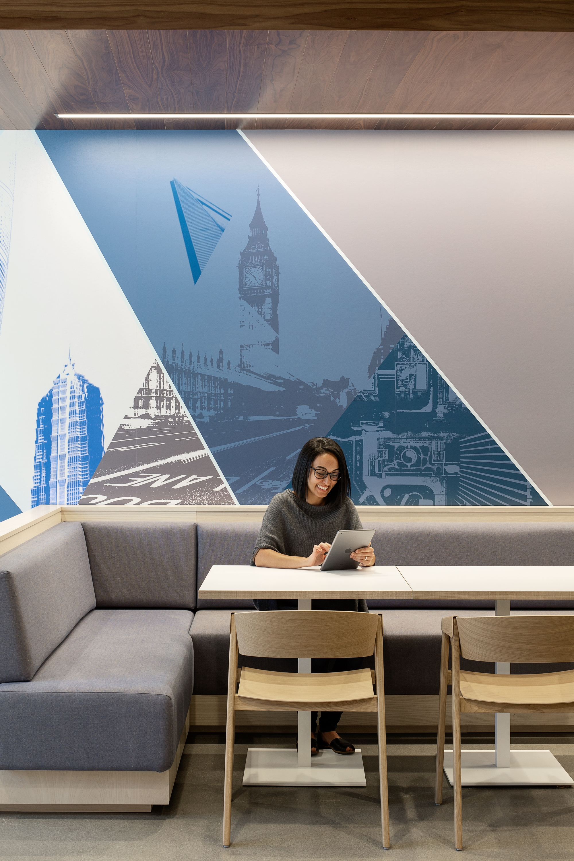 杨木山庄硅谷银行办公室设计丨美国犹他丨FENNIE+MEHL Architects-14