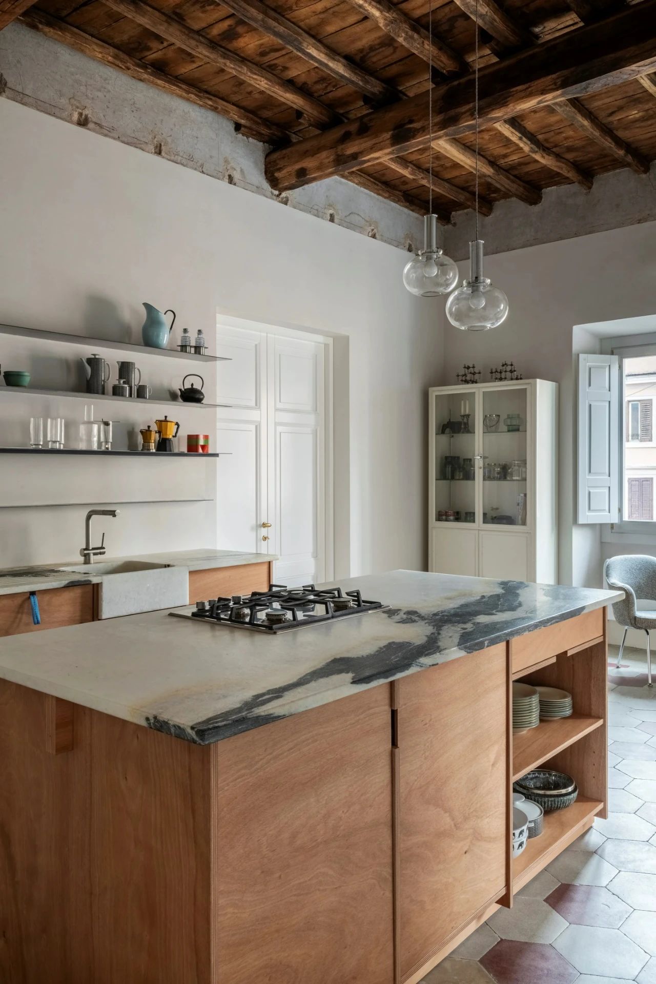 罗马卡萨卡洛阿尔贝托公寓翻新丨意大利罗马丨DHD 工作室-30