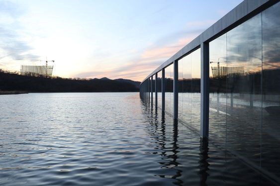 在水美術館(Zaishui Art Museum)丨中国日照丨石上纯也(东京有事务所的建筑师)-14