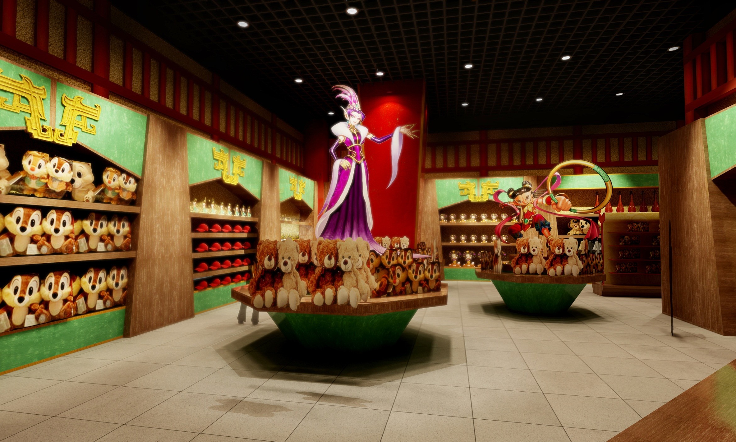 Qingdao Sunac Movie Theme Park "Ling Jian Feng Shen"-14