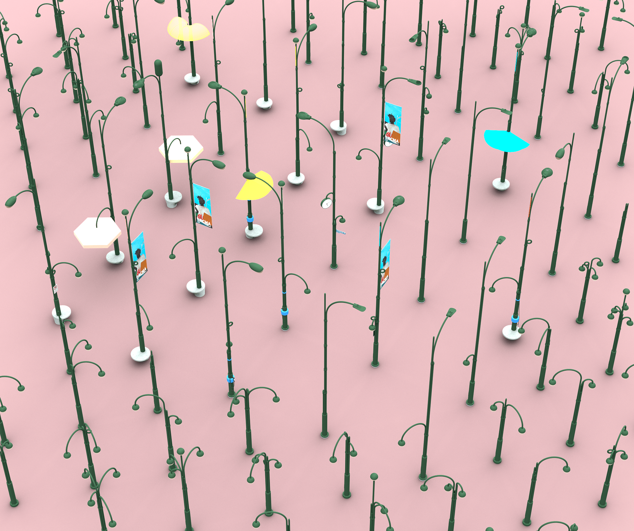 SUPERBLOOM洛杉矶路灯设计丨美国洛杉矶丨Project Room-9