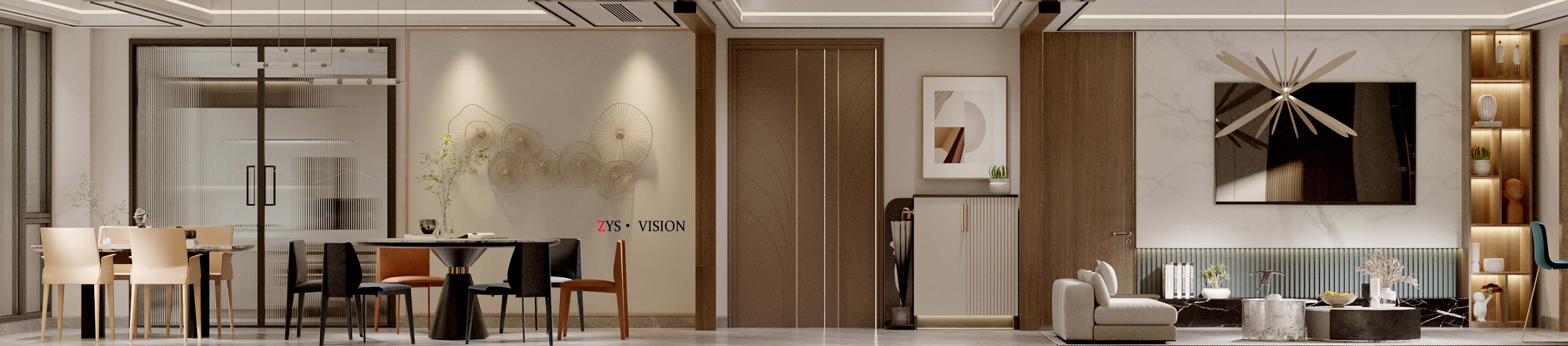 米安·chi 现代轻奢空间丨ZYS 室内设计研究室-7