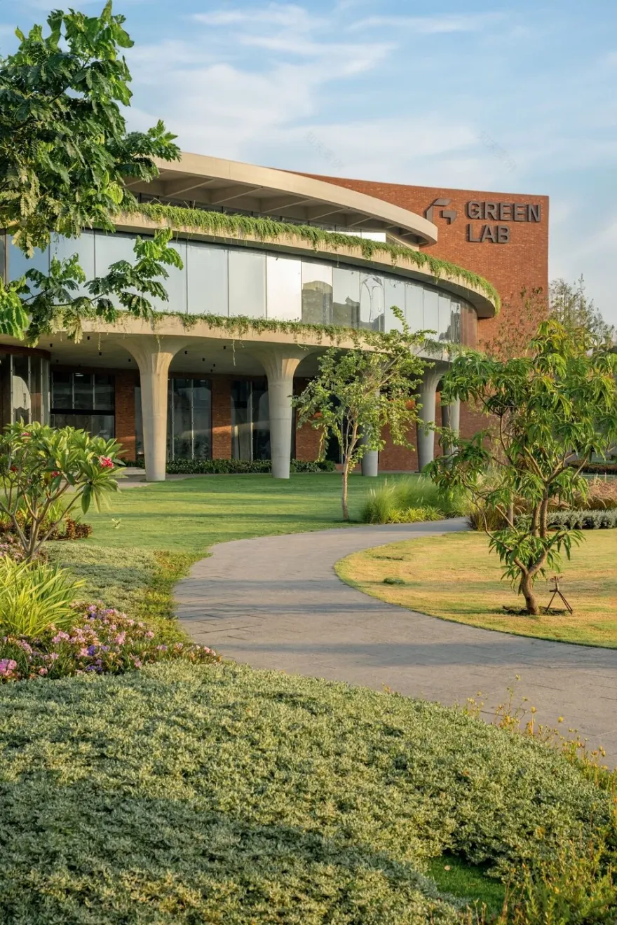 格林莱布钻石工厂大楼丨印度丨Design Work Group DWG-10