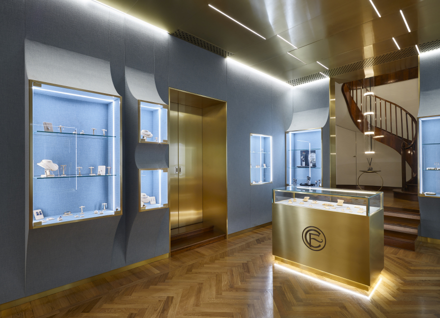 奇奥凯蒂珠宝店室内设计丨意大利丨Pietro Carlo Pellegrini-4