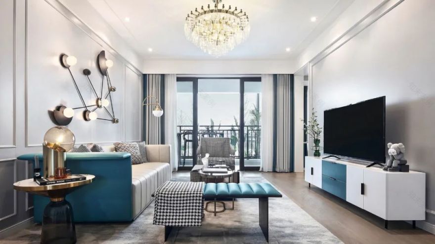 秋水映月 | 常德柳叶湾新中式雅韵样板房-98