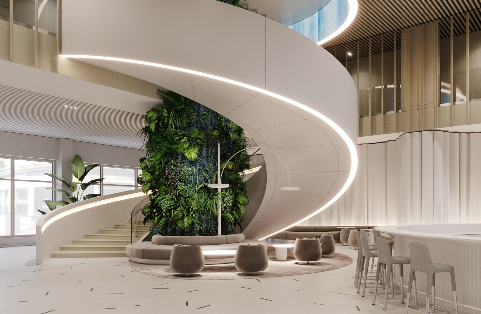 酒店前台丨设计工作室RedLine-3