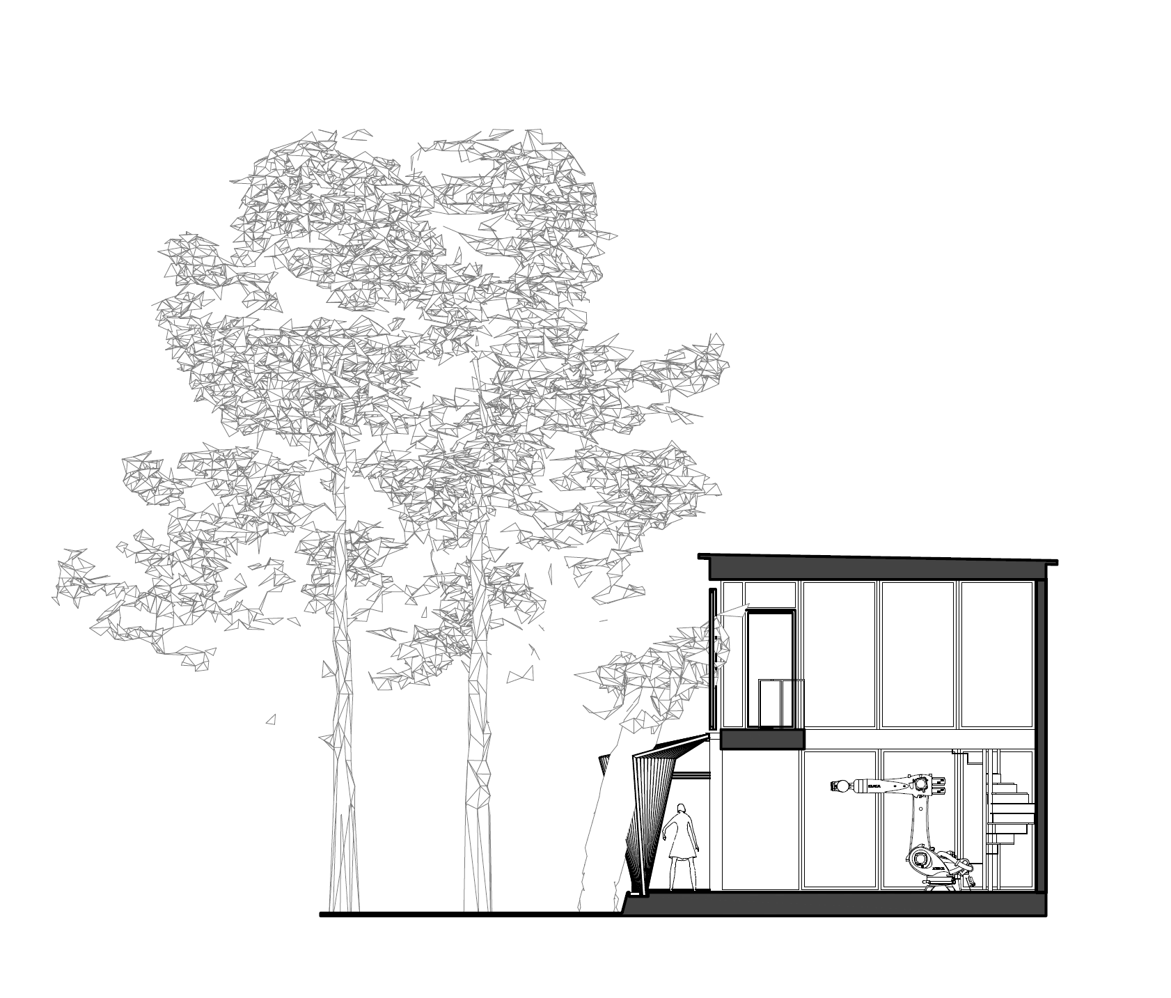 数字化透明工作坊——建筑与机器的创意结合-22