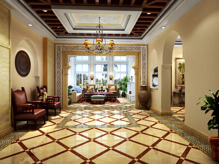 "三种风格样板房设计 | 地中海、美式、法式"-5