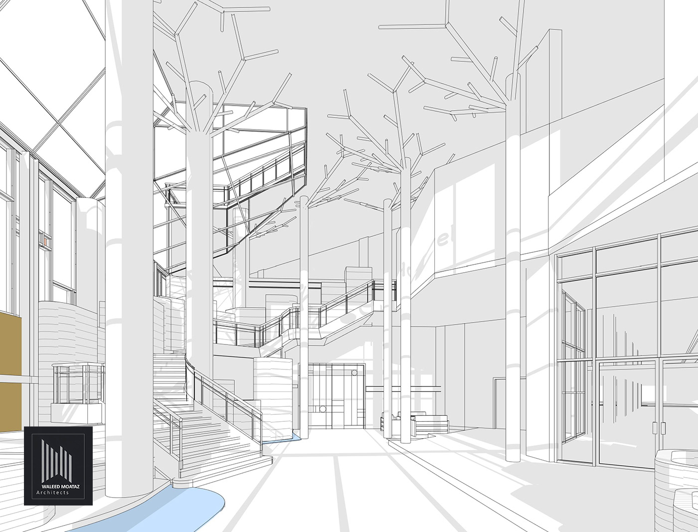 Mirage Hotel 婚礼大厅入口设计丨埃及丨Heads Dr. Salah Hareedy & Co.-4