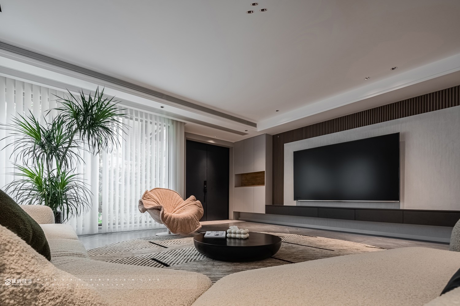 450 平现代轻奢养老房丨琢信装饰-0