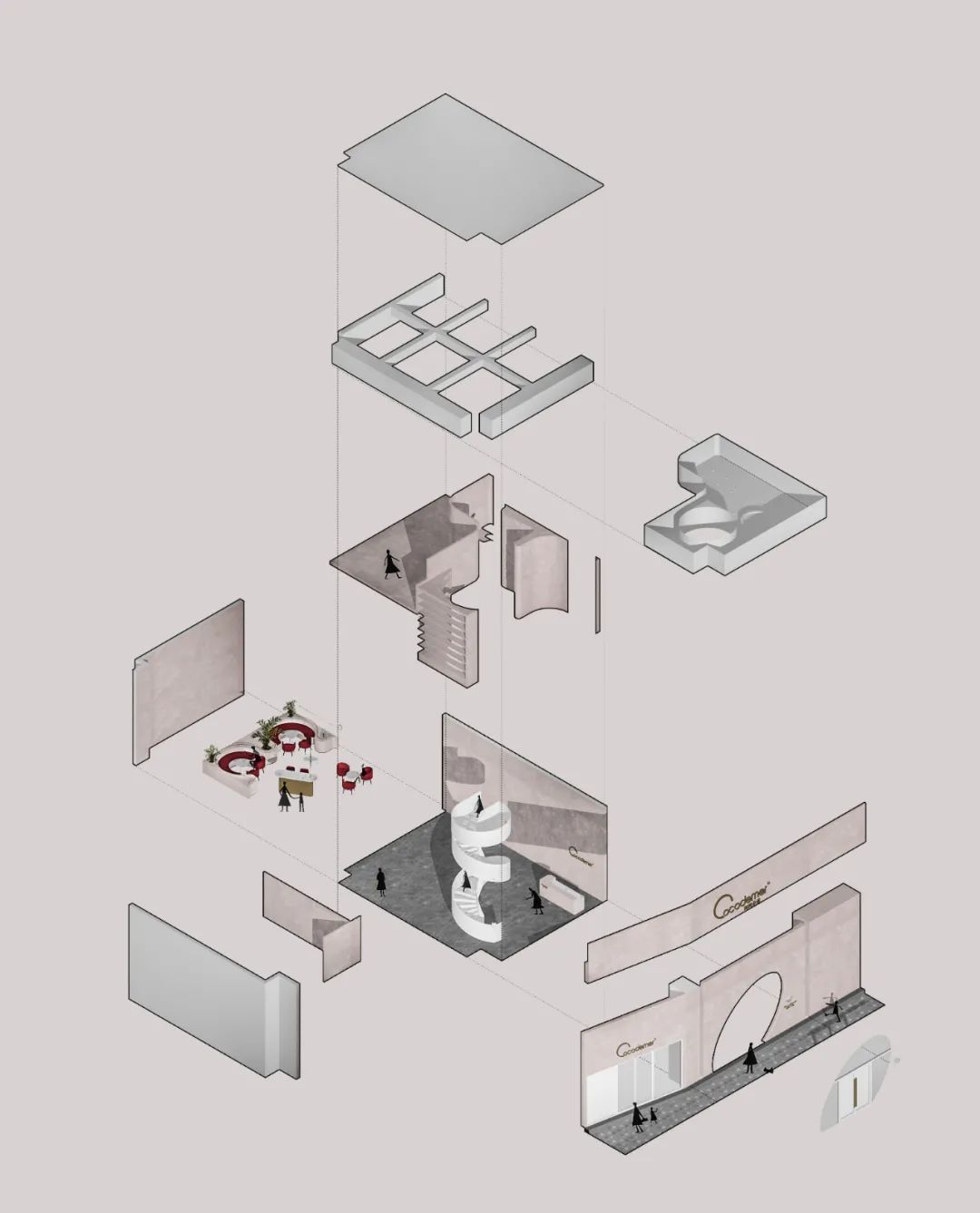 珂珂朵谧 | 诗意医疗美容空间设计-87