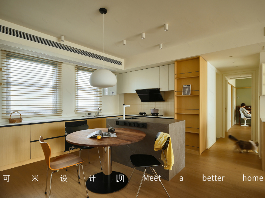 原木风的家能有多绝?我找到了烟火气+设计感的平衡术-27