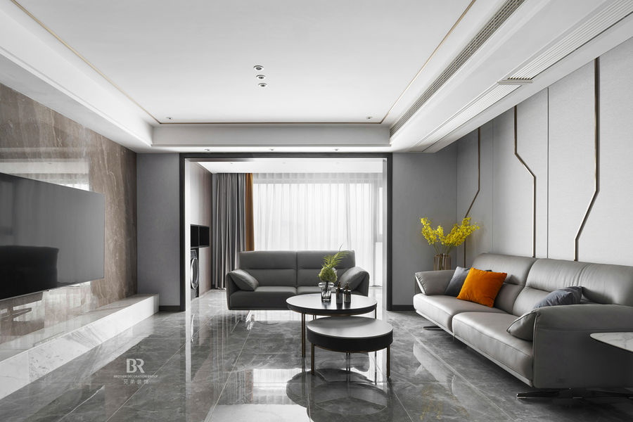 华润凤凰城 95 平简约家居设计丨美国凤凰城丨兄弟装饰大渡口店-9