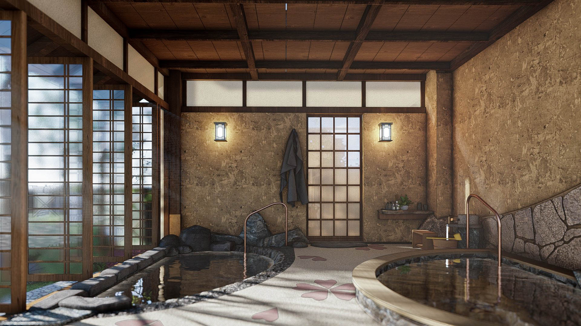 40 楼顶层公寓的温泉浴场丨越南胡志明市丨SGL Studio team-3