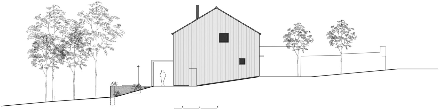 花园中的家庭住宅丨捷克丨Mimosa Architects-35
