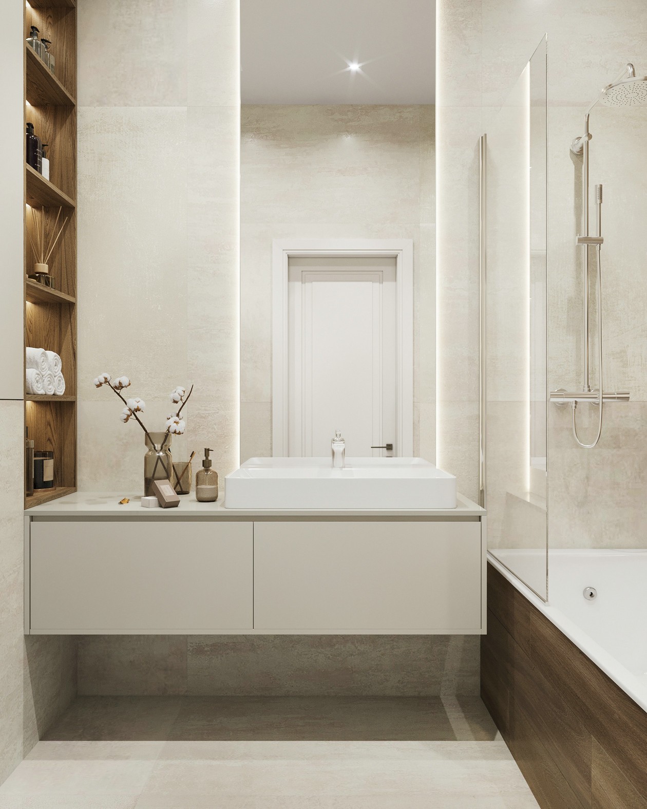 白色系公寓 简约却不失精致-15