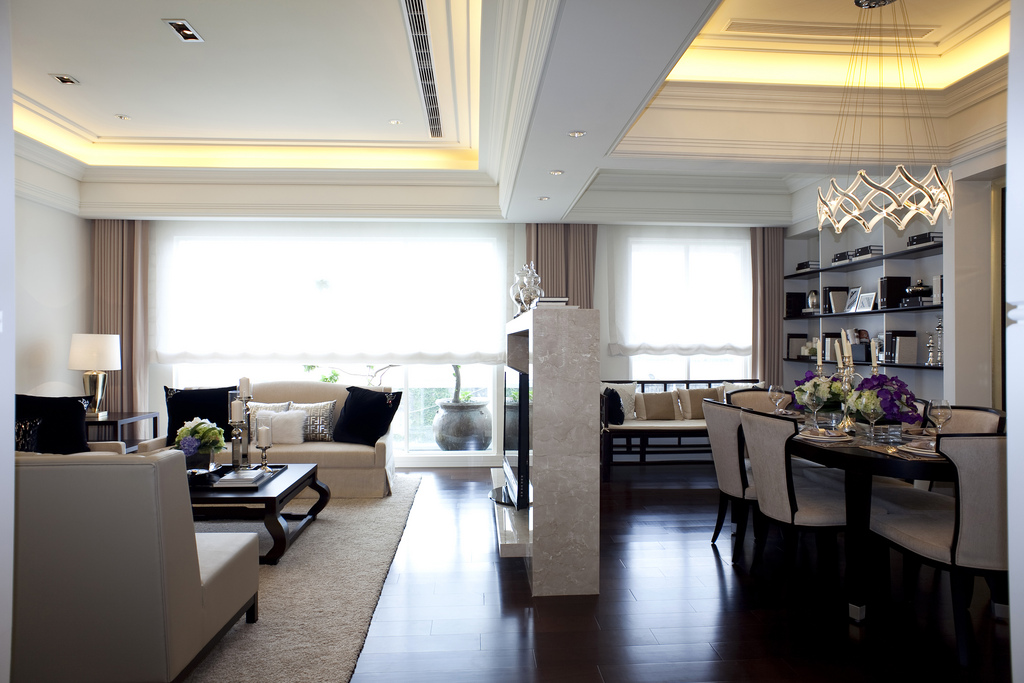 豪华别墅 现代风格摩根设计 景上河样板房-13