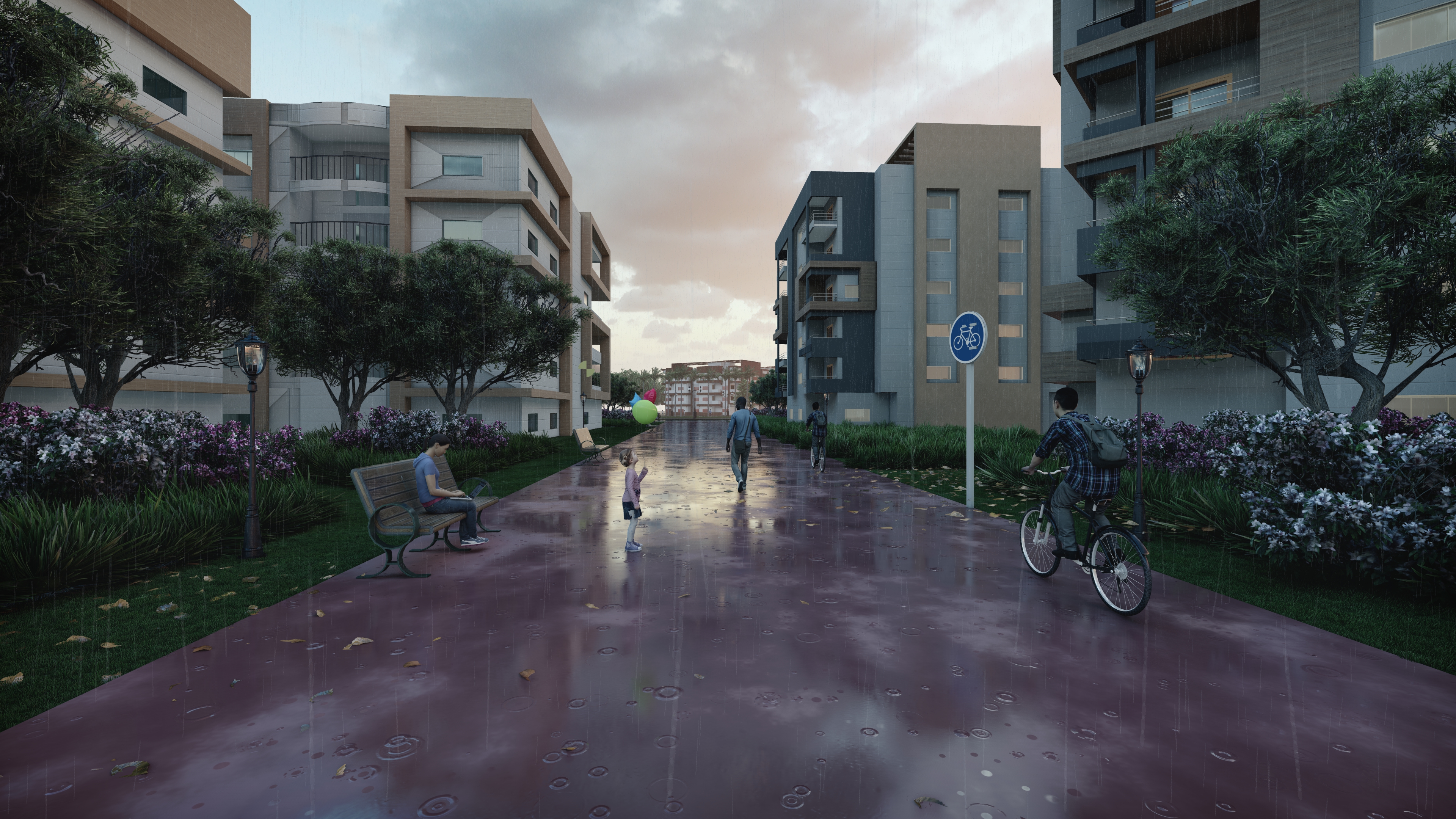 ديار 住宅规划项目丨埃及丨曼苏拉大学工程学院建筑系-26