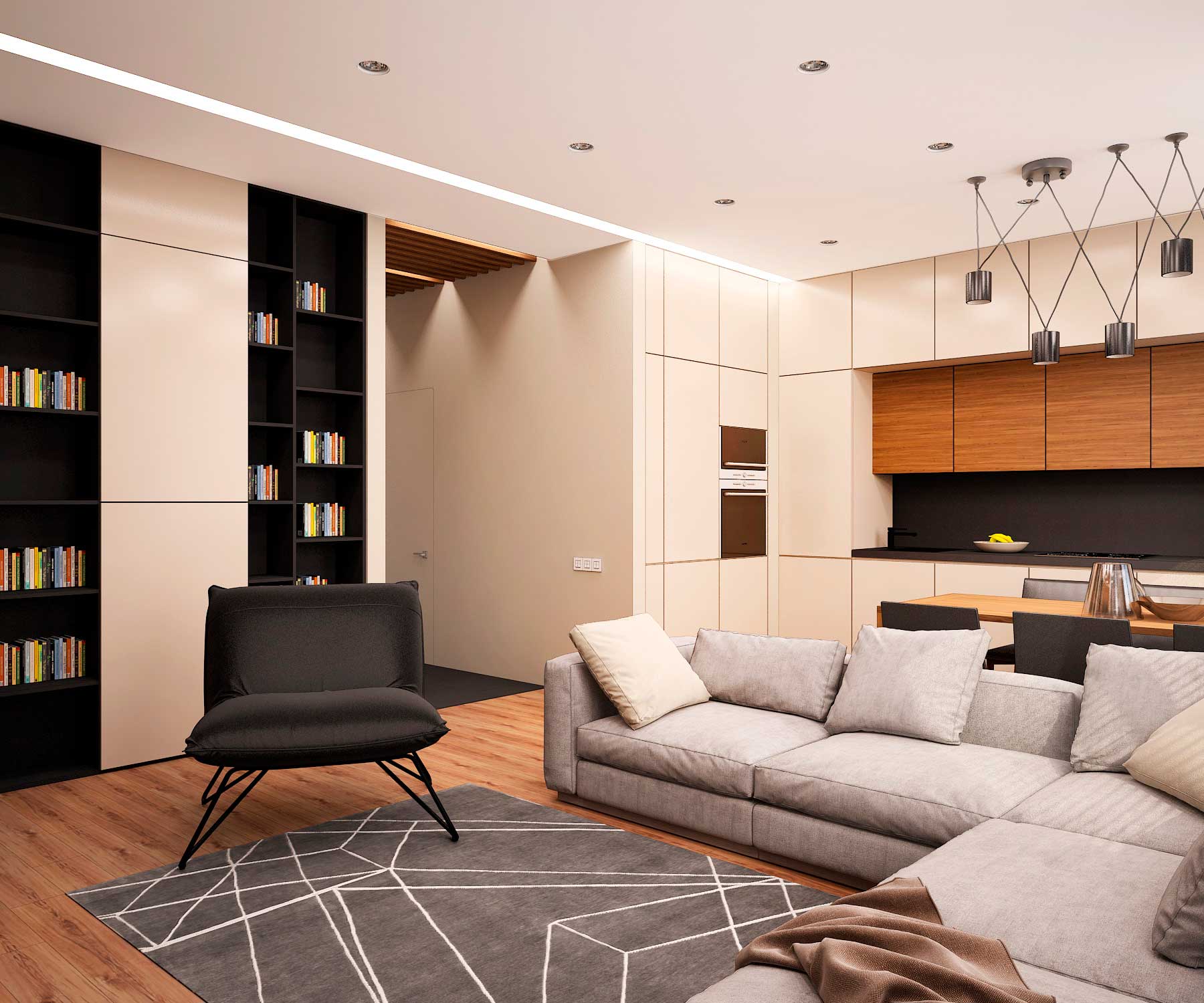 APARTMENT IN RESIDENTIAL COMPLEX “NEVSKIY” | Studio-TA-9
