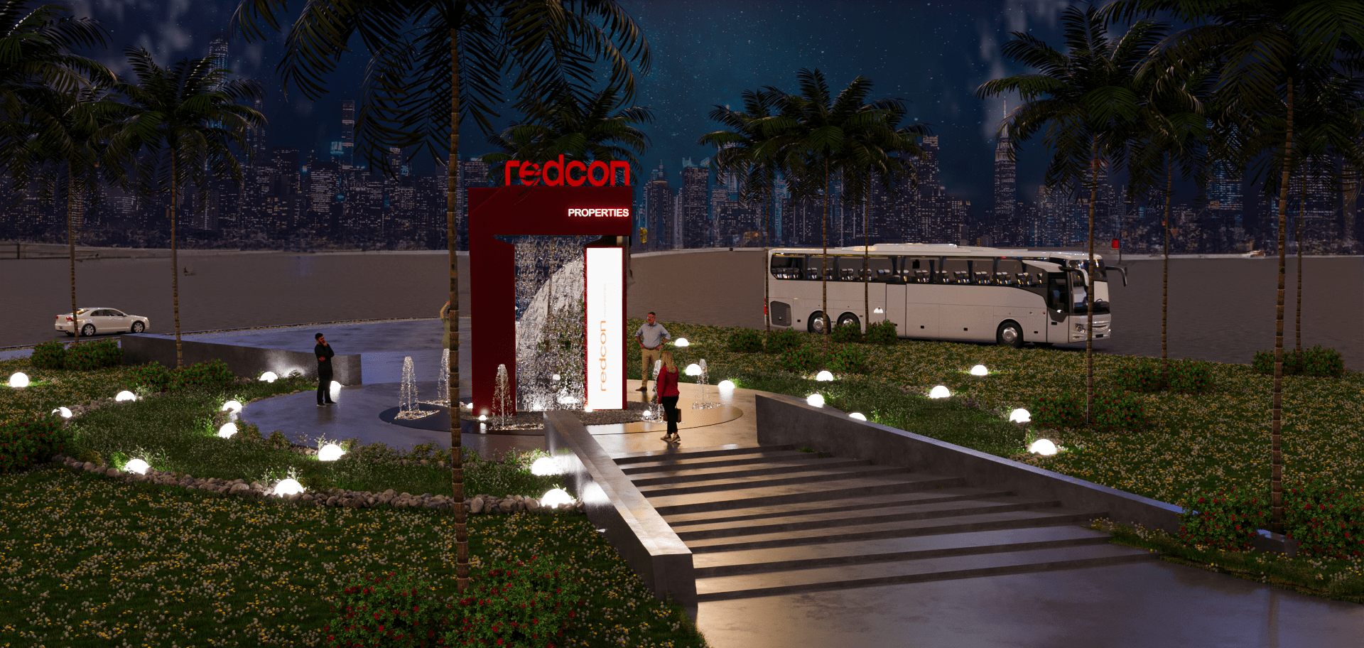 瑞德康房产广场设计丨埃及开罗-11