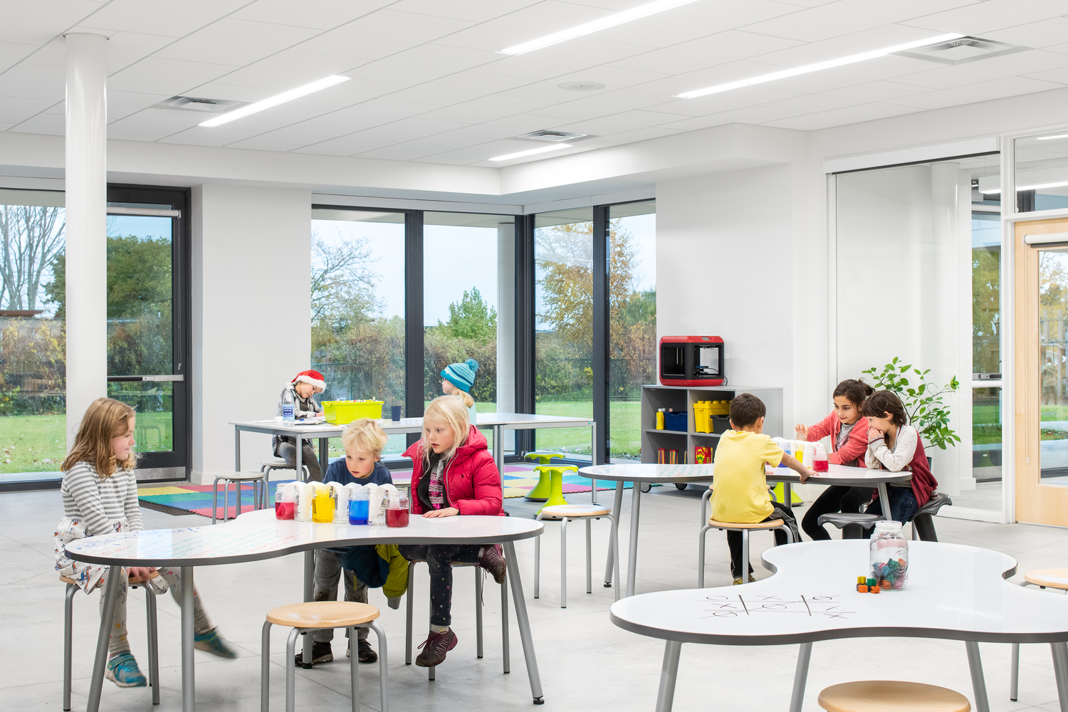 波特兰韦恩弗利特小学低年级部丨美国波特兰丨Simons Architects-48