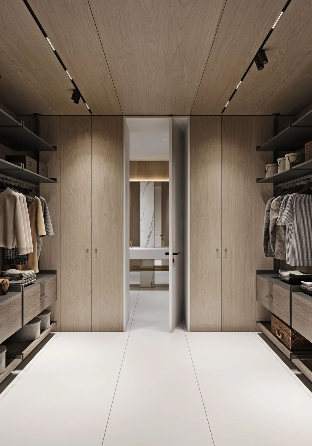 家居美学 | 衣帽间设计细节凝练生活质感-7