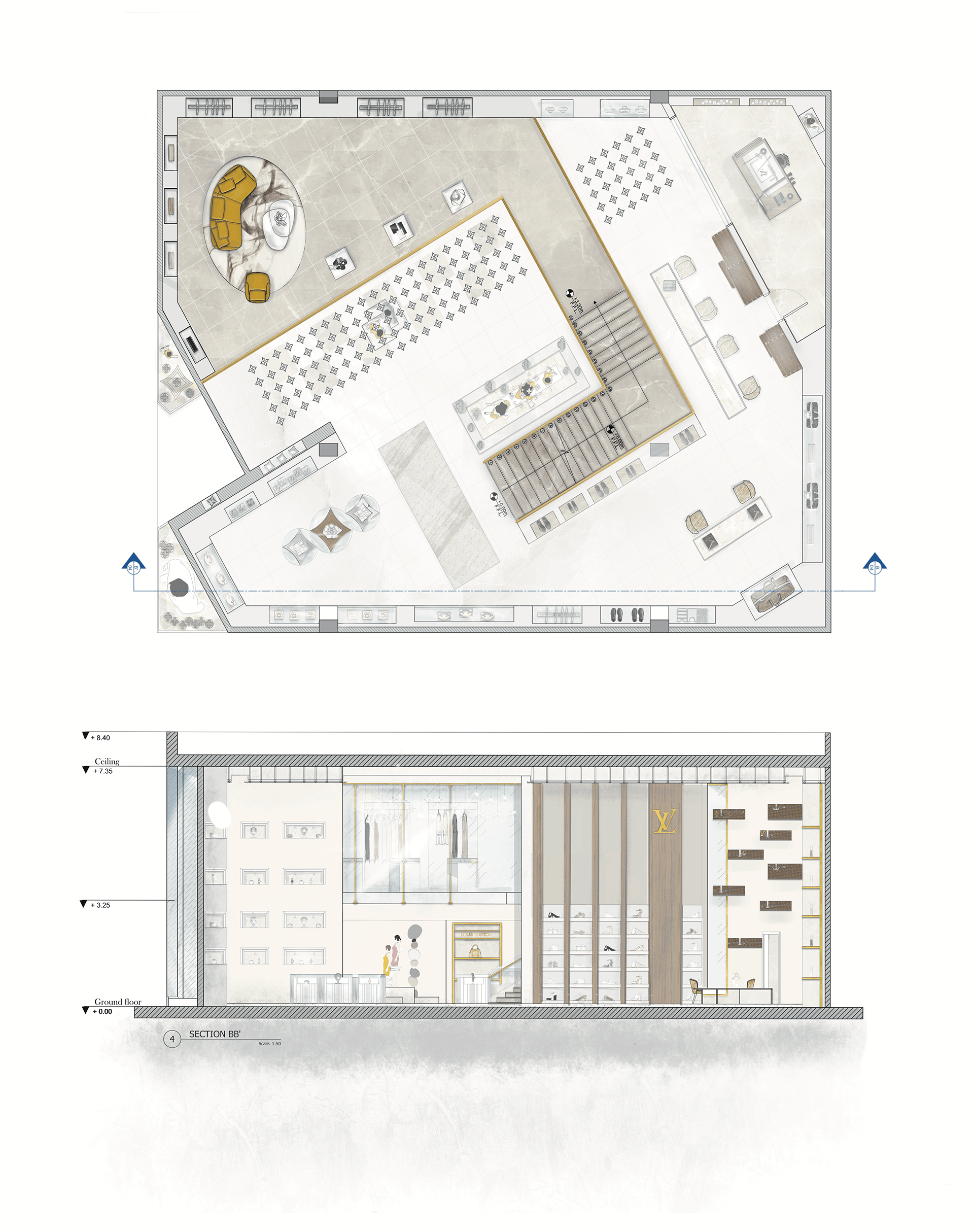 Louis Vuitton 零售商店设计-4