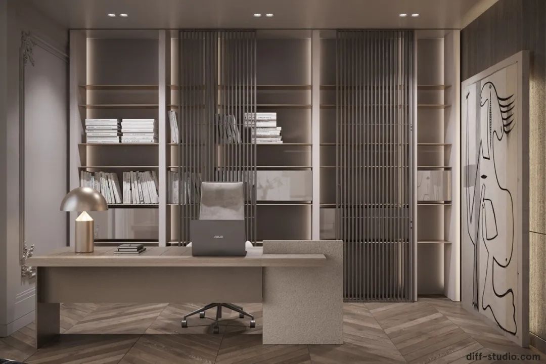 乌克兰基辅 1600㎡新古典奢华大宅丨Diff.Studio-19