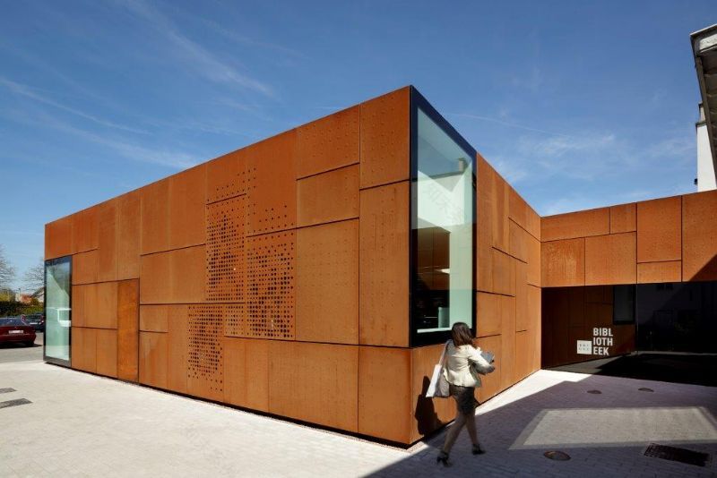 Sint Andries城市图书馆翻新扩建项目丨比利时-61