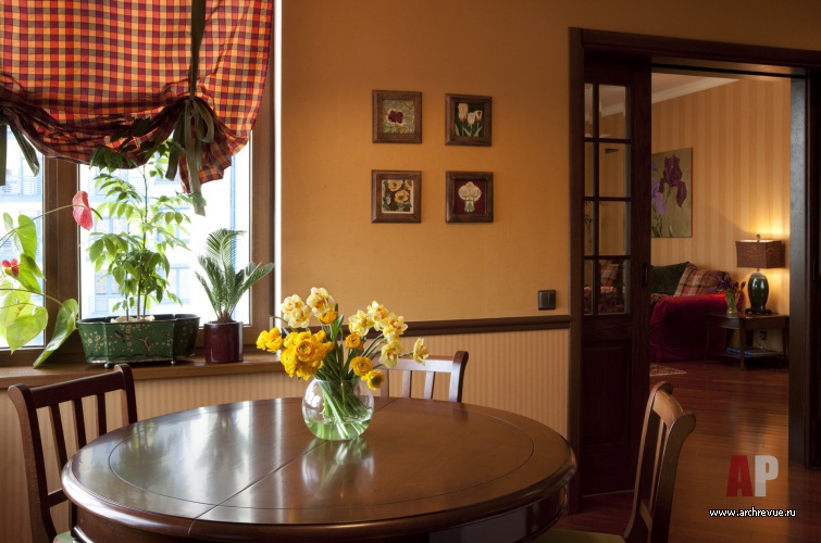 东方式陶土色调公寓室内设计丨Маркос Юлия-16