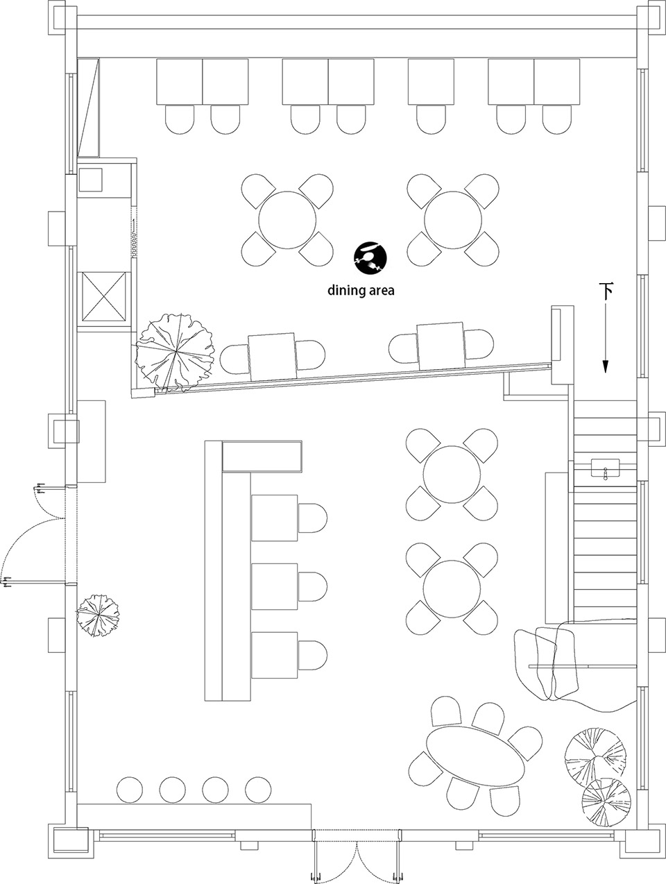 芬芳aroma餐厅丨中国淮安丨有七设计工作室-39
