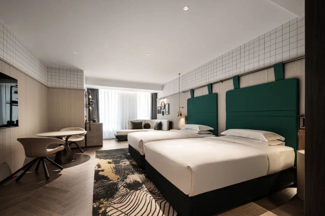 JDKJDesign｜北京·軍中綠花酒店：科技象徵美學與軍旅情懷的交融-114