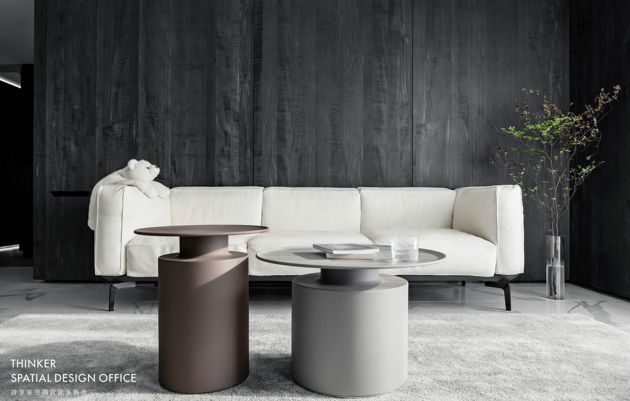 诗享家设计 | 140㎡高级灰现代简约住宅,生活不寻常-27